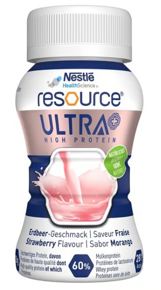 Resource Ultra + Fragola 4 Fl 125ml