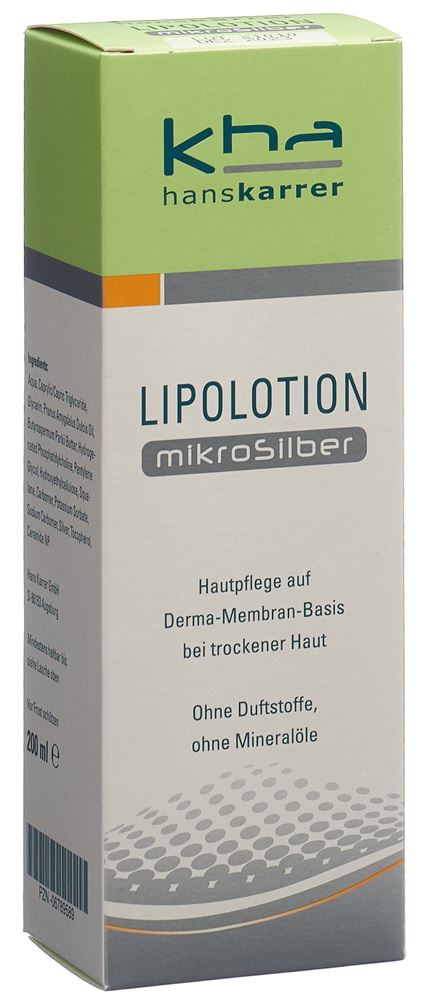 HANS KARRER Lipolotion MicroSilver 200ml
