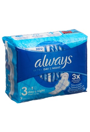 ALWAYS Ultra Binde Night con ali (nuovo) 9 pz.
