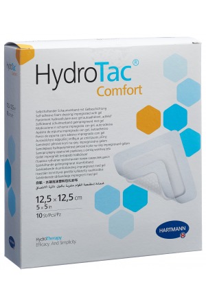 Medicazione per ferite HydroTac Comfort 12,5x12,5 cm sterile 10 pezzi