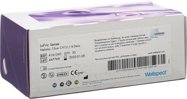 LoFric Sense Nelaton 15cm CH12 30 Stück