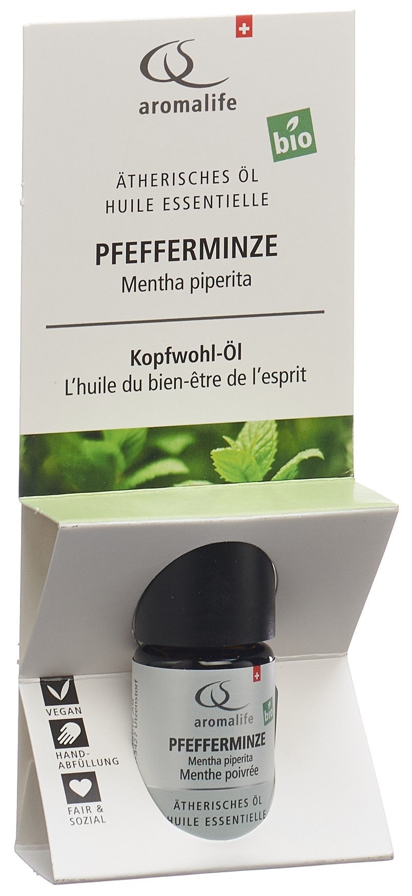 Aromalife TOP Menta piperita etere/olio BIO 5ml