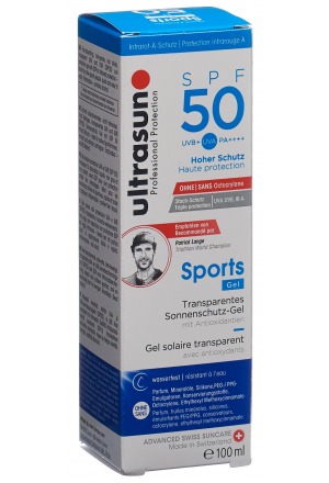 Ultrasun Gel sportivo SPF 50 100ml