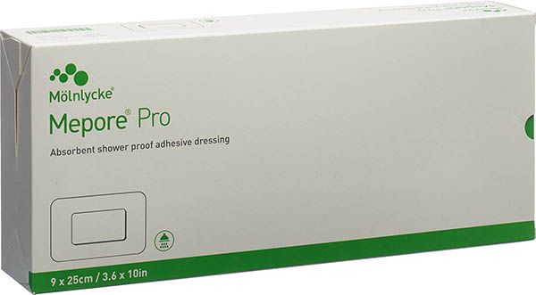 MEPORE PRO Wundv 25x9cm Wundk 19x4,5cm st n 30 pezzi