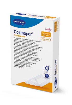 COSMOPOR trasparente 9x15cm sterile 25 pezzi