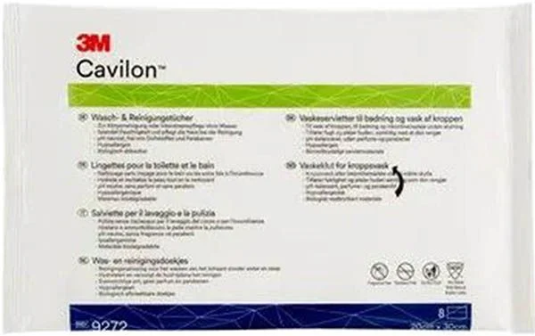 3M CAVILON panni per lavaggio e pulizia 2in1 nuovi 8 pezzi