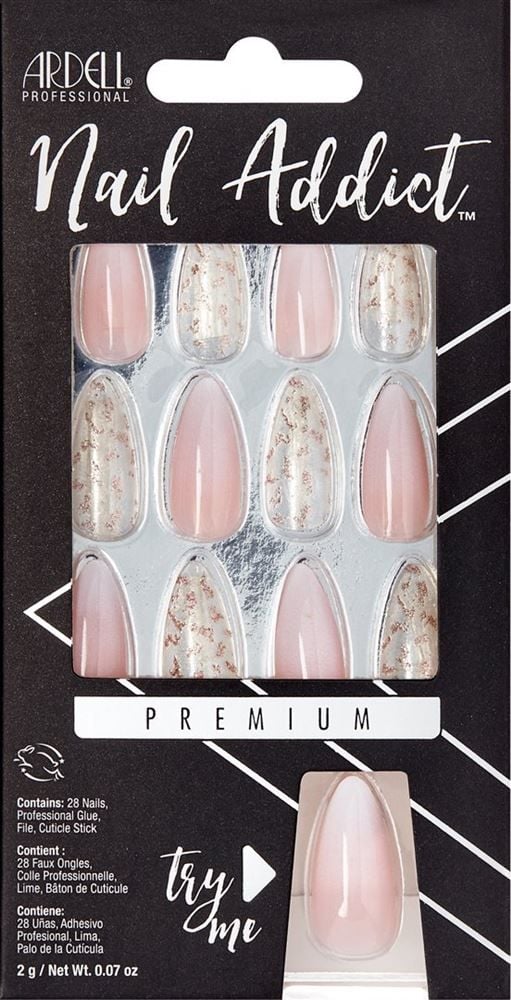 ARDELL Nail Addict Premium Gilded Ombre 24 pezzi