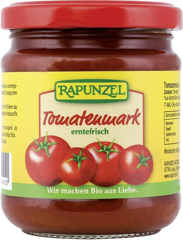 Vasetto di passata di pomodoro Rapunzel 200g