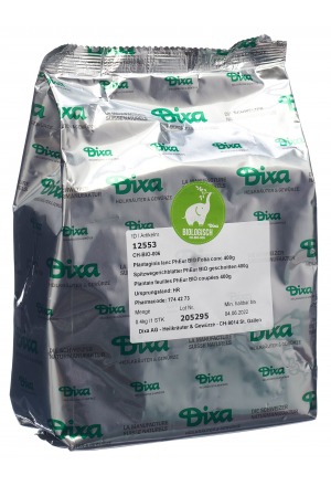 DIXA Piantaggine foglie PhEur BIO taglio 400g
