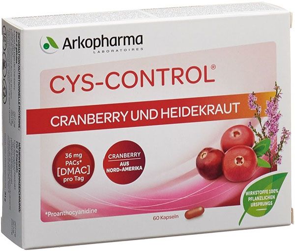 Cys-Control Capsule Mirtillo rosso ed erica 60 Capsule
