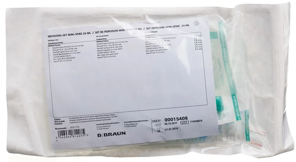 B. BRAUN Set per infusione Mini-Spike