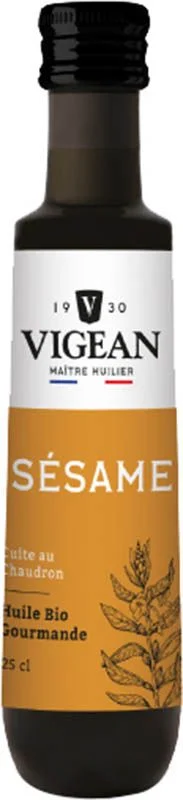 VIGEAN Huile de Sésame Grille 250ml