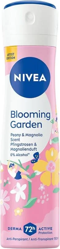Nivea Deo Blooming Garden Spray Fem 150 ml