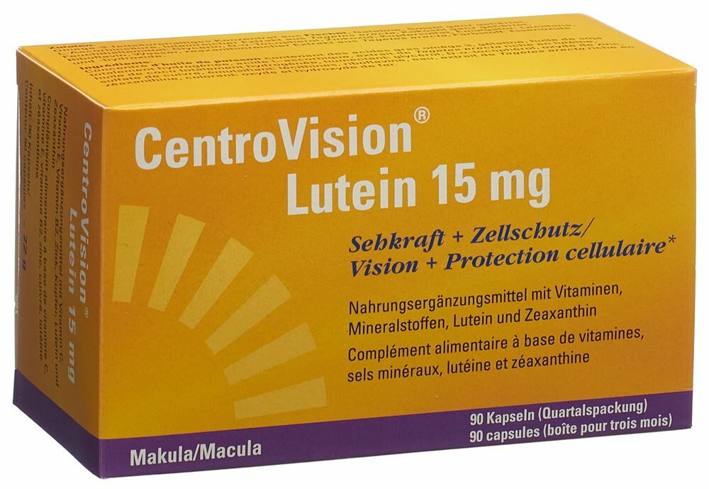 CentroVision Luteina 15mg 90 pezzi