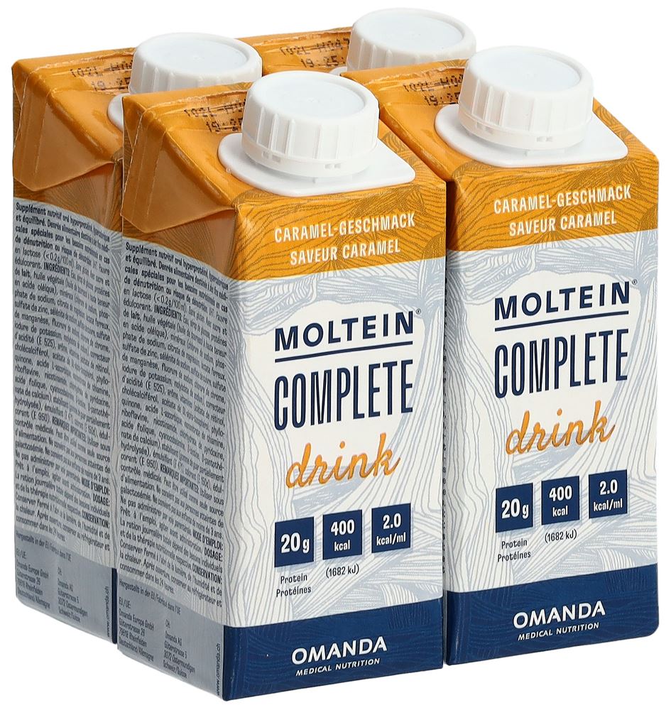 MOLTEIN Bevanda Completa Caramello 4 Tetra 200ml