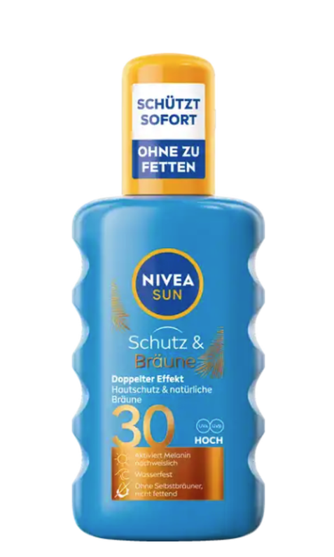 NIVEA SUN Protezione & Abbronzatura Spray solare SPF30 200ml
