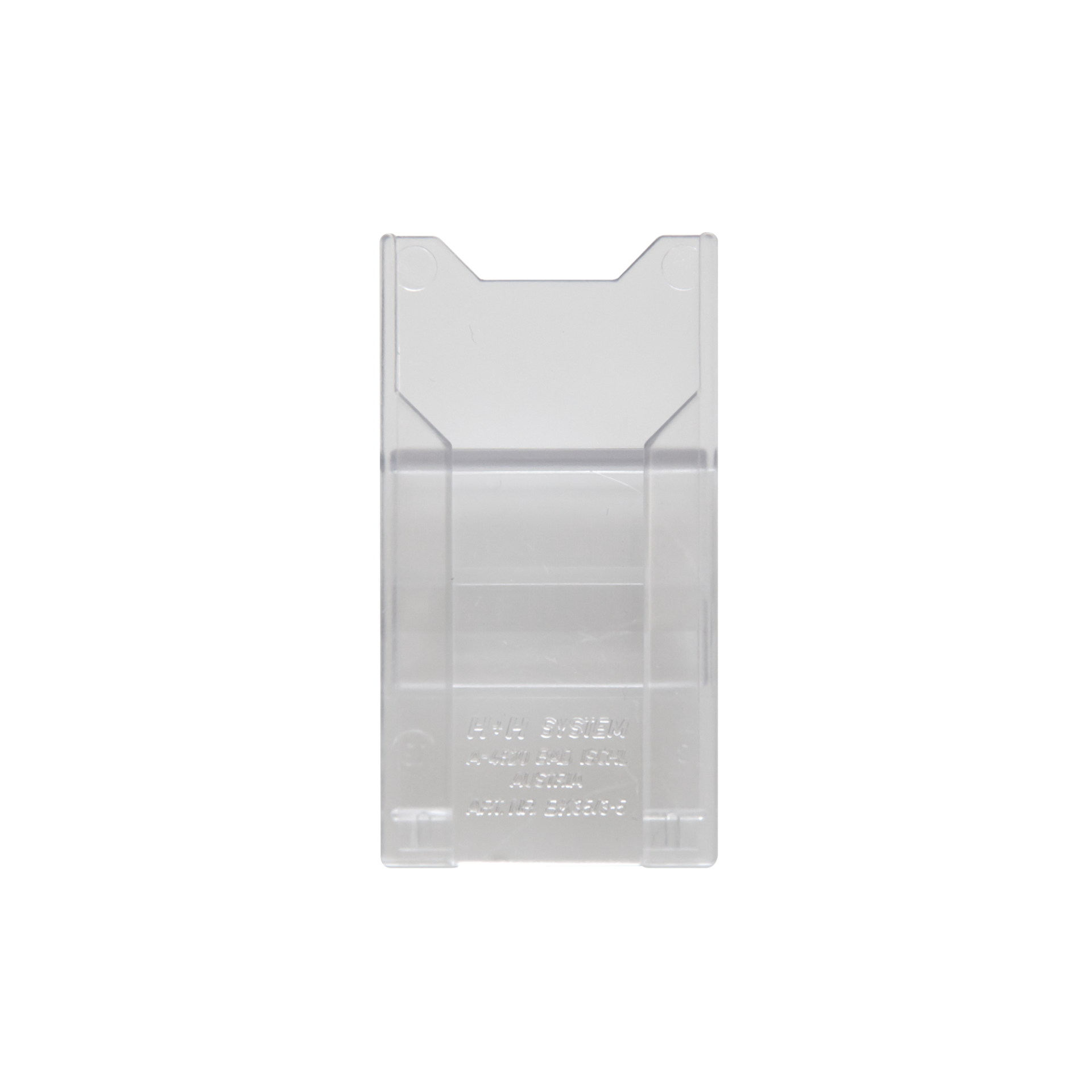 Etichetta ADRO Minika con clip centrale
