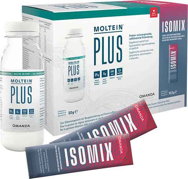 MOLTEIN PLUS 2,5 6 Fl 50 g + ISOMIX 12 Btl 13,5 g