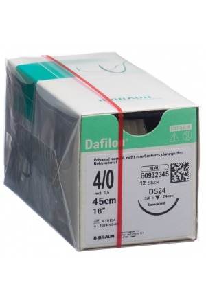 DAFILON 45cm blu DS 24 4-0 12 pezzi