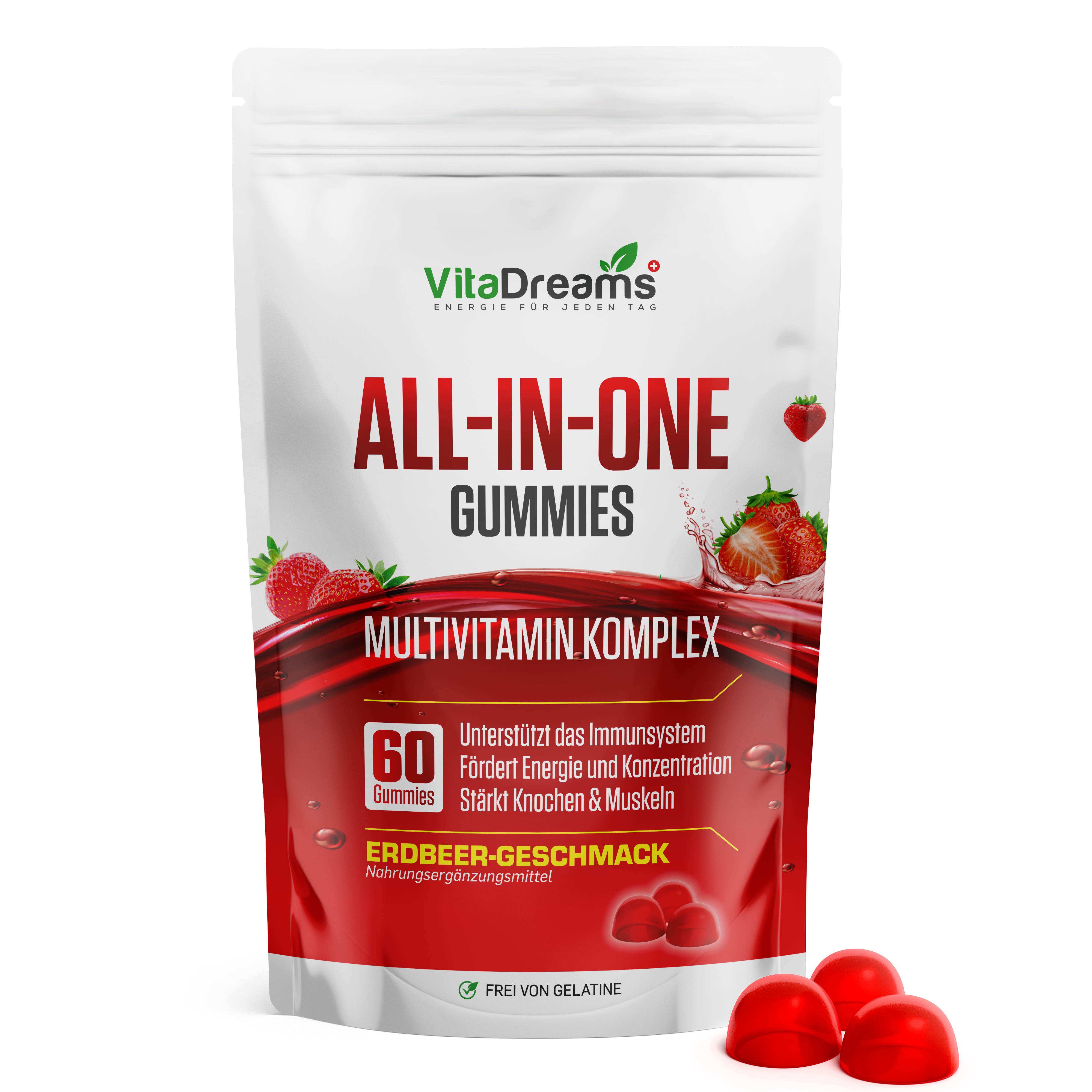 VitaDreams - Gomme all-in-one 60 pezzi