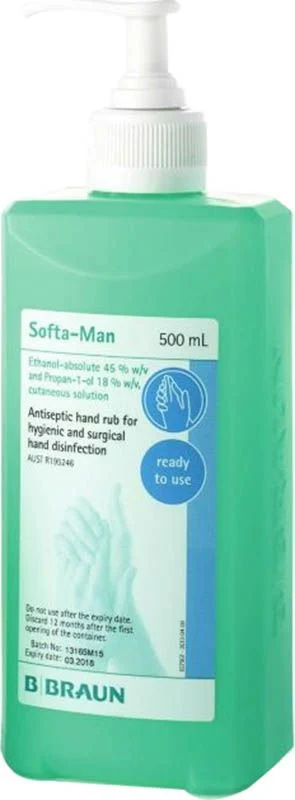 SOFTA-MAN VISCORUB disinfettante per le mani pompa dosatrice 500ml