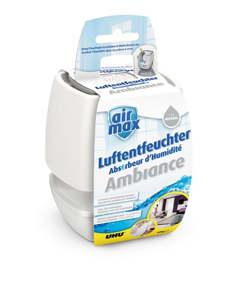 UHU AIRMAX Deumidificatore Ambiance bianco 100g