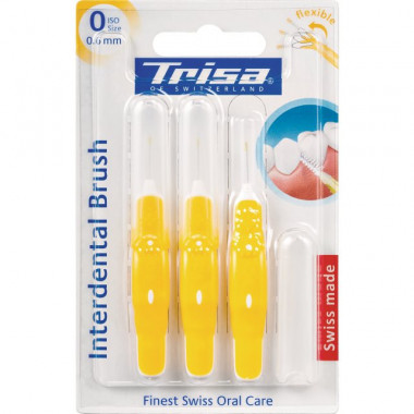 Trisa Scovolino interdentale ISO 0 0,6 mm 3 pezzi