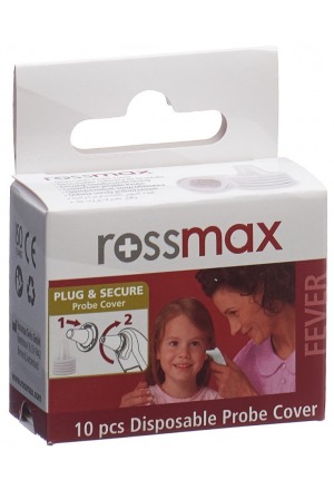 Manicotti protettivi igienici ROSSMAX per termometri auricolari RA600