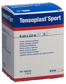 TENSOPLAST SPORT Nastro elasticizzato 8cmx2,5m