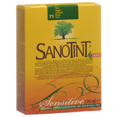 Sanotint Sensitive Light colore per capelli 71 nero