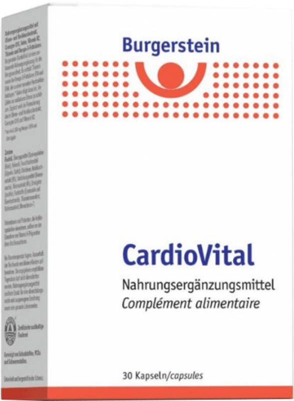 BURGERSTEIN CardioVital Capsule 30 Capsule