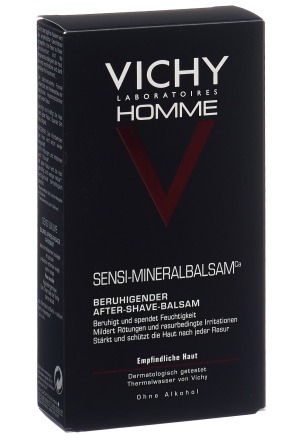 Vichy Homme Sensi-Balsamo Ca lenisce la pelle sensibile 75ml