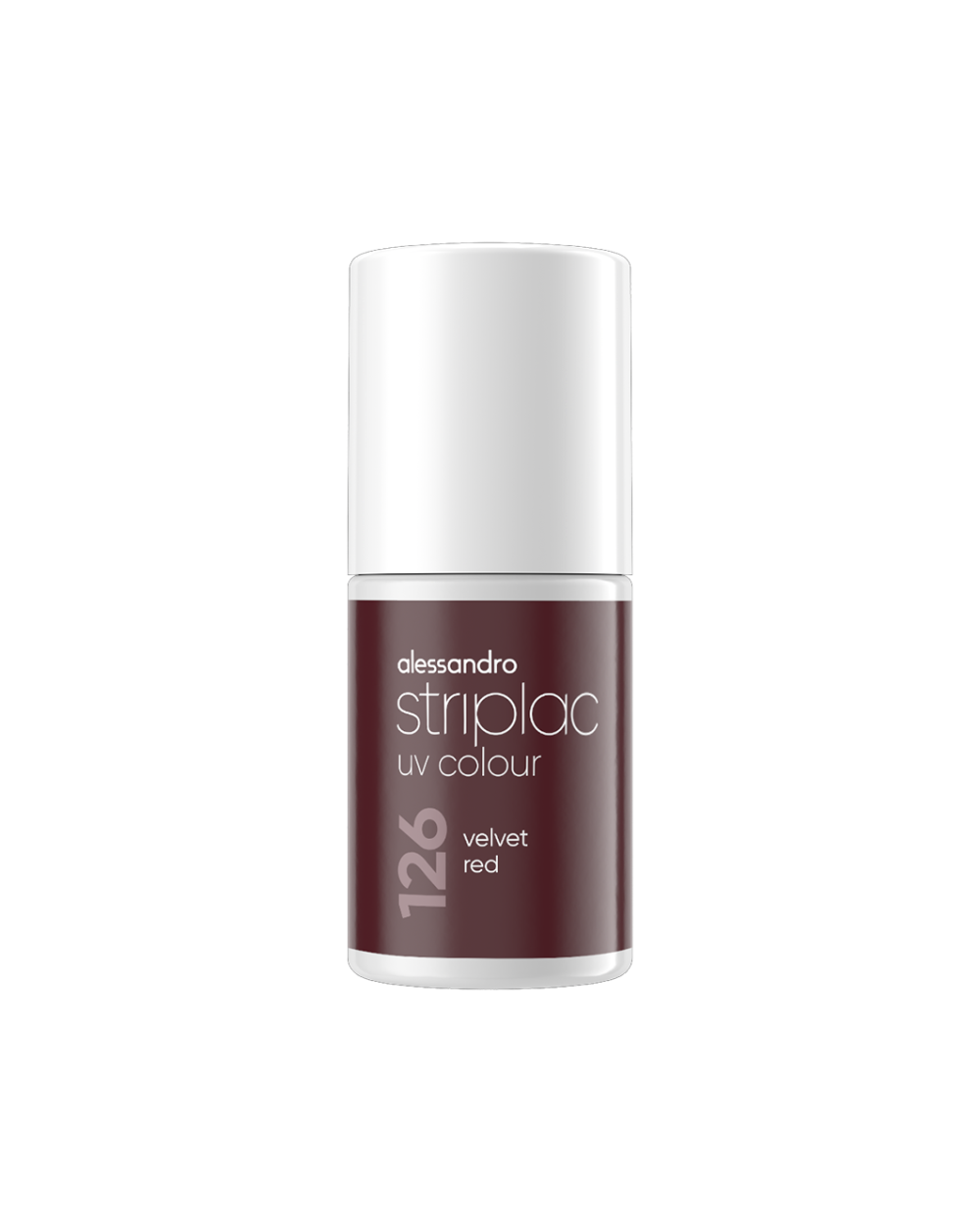 ALESSAN Striplac Colore UV Rosso Velluto 6,5ml