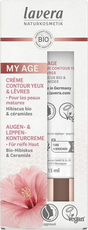 LAVERA My Age Crema per occhi e labbra per pelli mature 15 ml