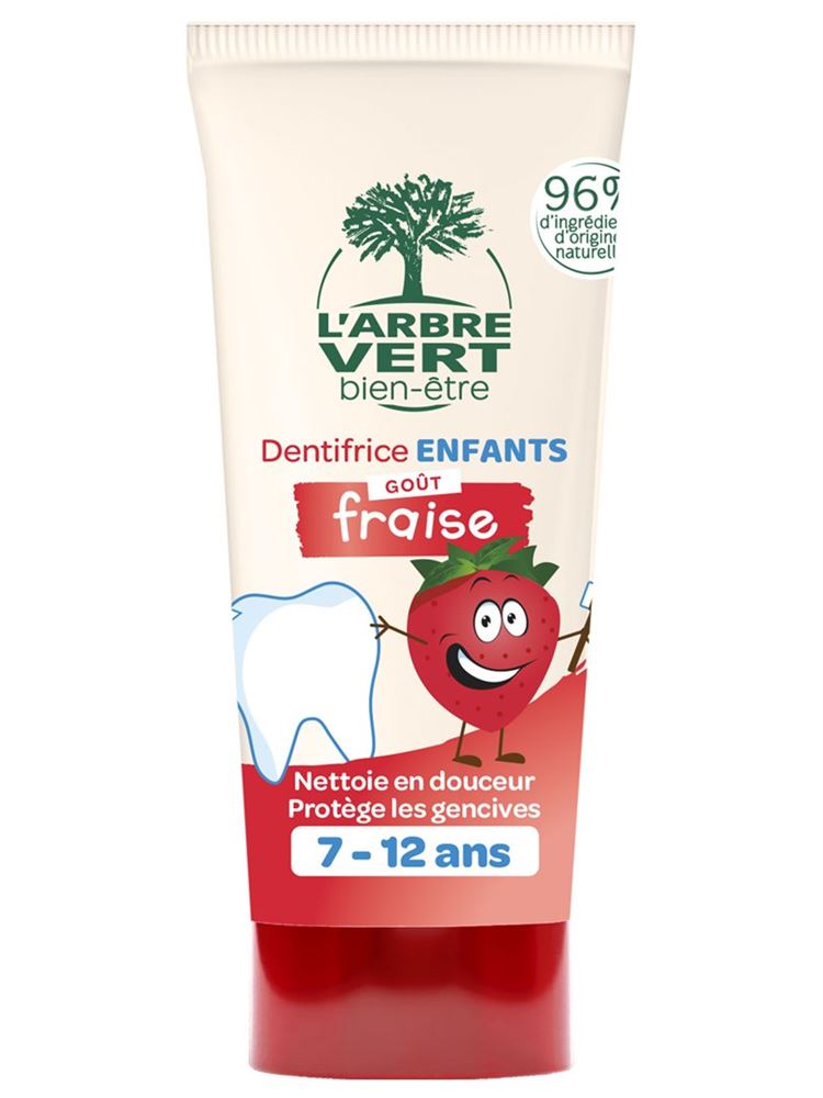 L'ARBRE VERT Eco Dentifricio Bambini Fragola FR 50ml