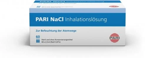 PARI NaCl Soluzione inalatoria 0,9% isot 60 Amp 2,5ml