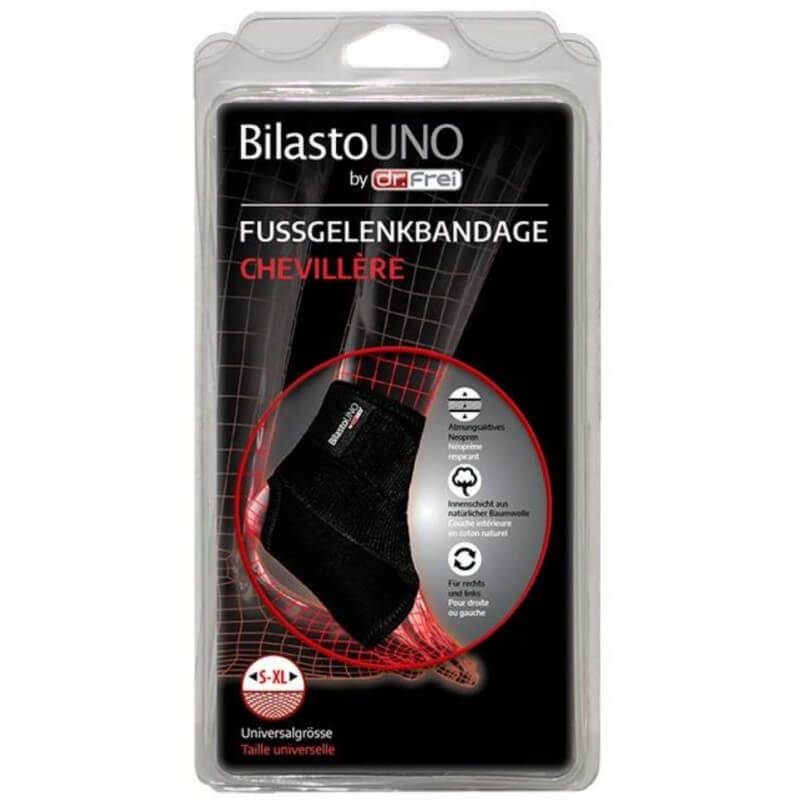 Bilasto Uno cavigliera S-XL con velcro