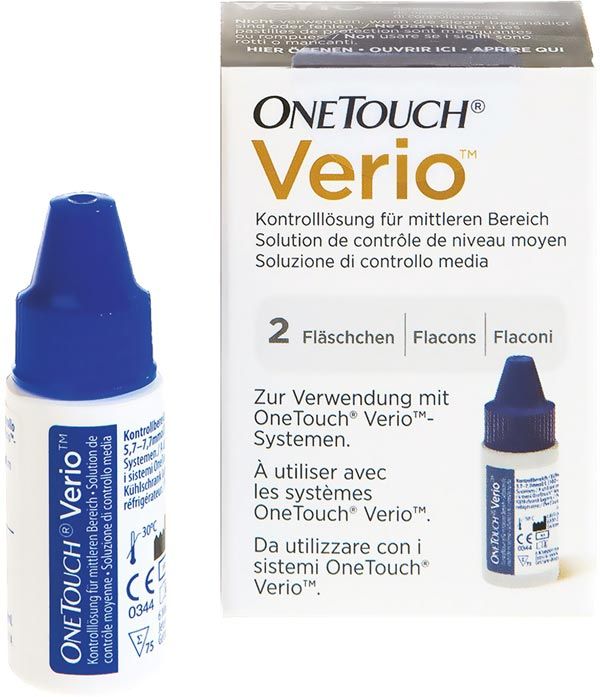 Soluzione di controllo OneTouch® VERIO 2 x 3,8 ml