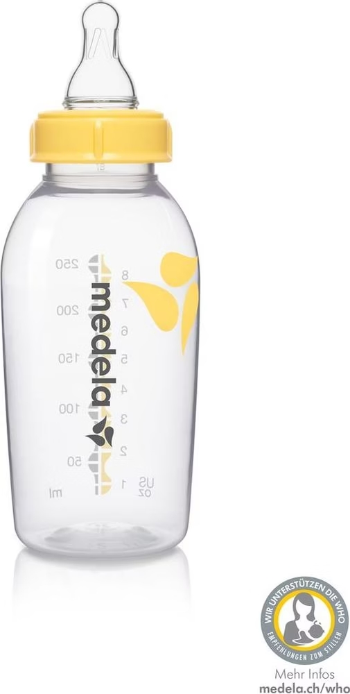 Biberon Medela 250ml con tettarella M (4-6 mesi)