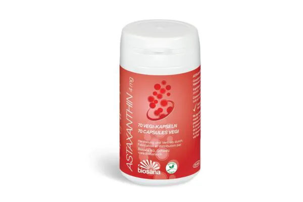BIOSANA Astaxantina capsule 4mg lattina 70 pezzi