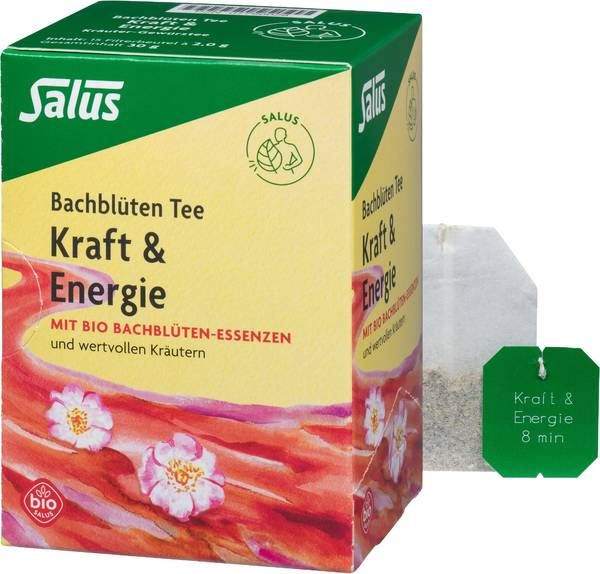 Salus® Tè di Bach Potere ed Energia Biologico 15 pezzi