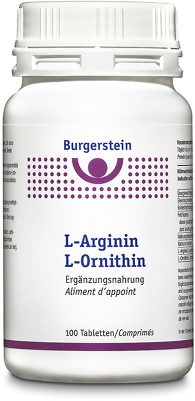 BURGERSTEIN L-Arginina/L-Ornitina Compresse 100 pezzi