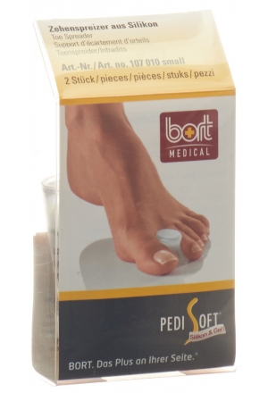 Bort PediSoft divaricatore di dita piccolo 2 pezzi