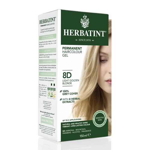 HERBATINT Gel colorante per capelli 8N Biondo chiaro 150ml