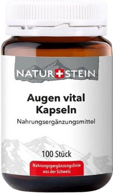 Capsule vitali di pietra naturale per gli occhi 100 pezzi