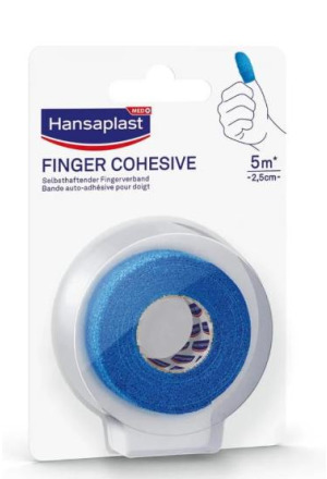 Hansaplast benda autoadesiva per dita 5mx2,5 cm