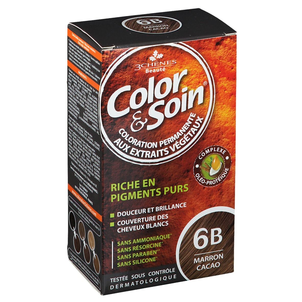Colore & Soin Coloration 6B marron cacao 135ml