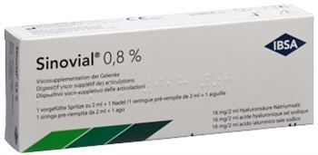 Sinovial Inj Sol 0,8% 3 Fertspr 2ml