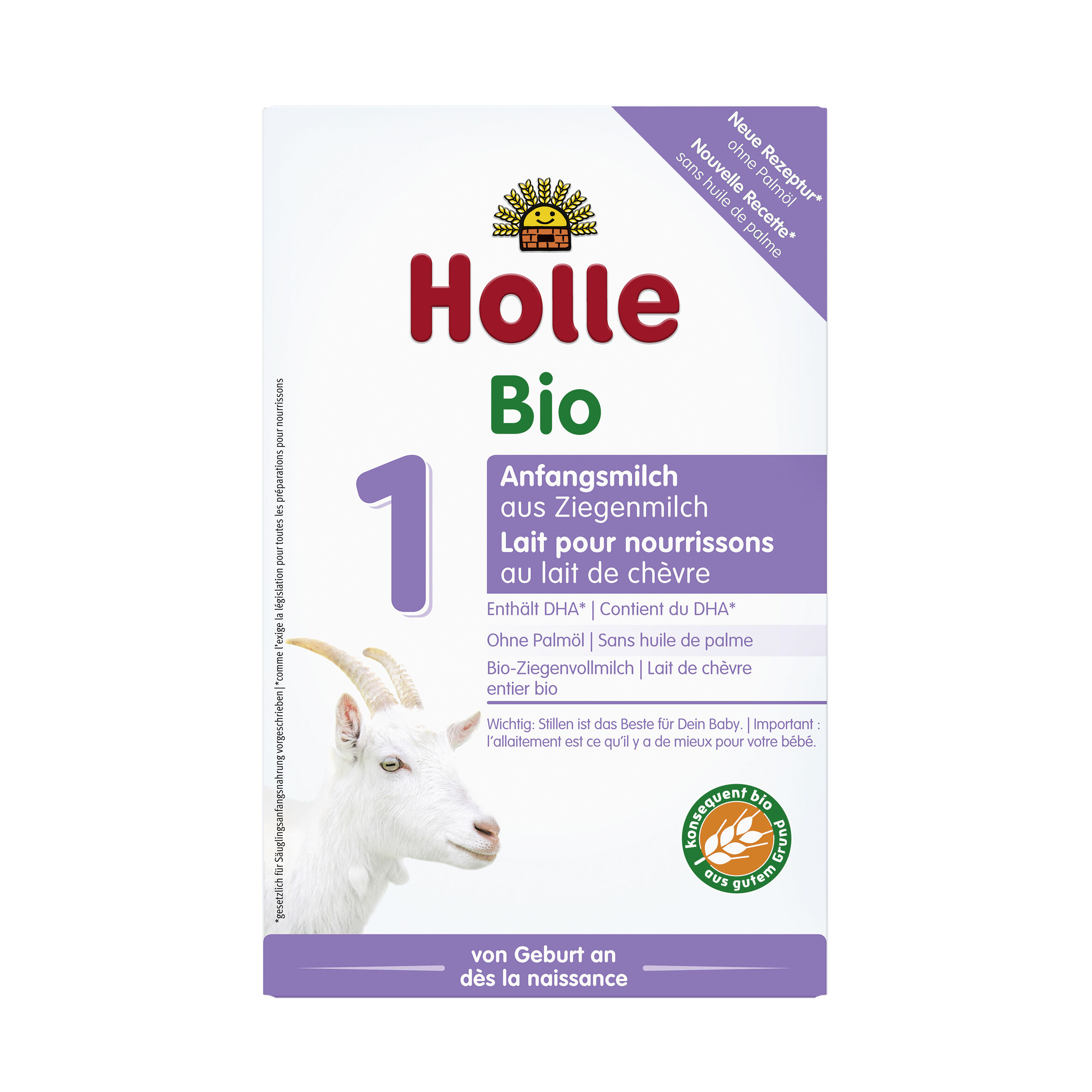 HOLLE Bio-Anfangsmilch 1 aus Ziegenmilch 400g