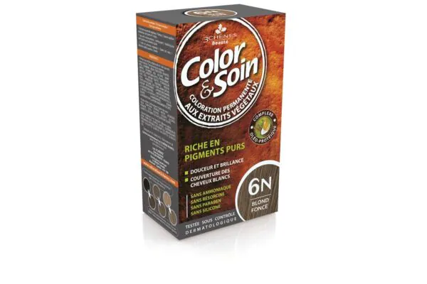 Colour & Soin Coloration 6N blond foncé 135ml